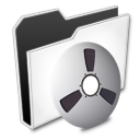 Folder - Audio Video Icon 128x128 png